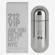 Perfume 212 VIP Plateada